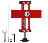Qfdiwr Cabinet Handle Jig, Door Hinged Jig, Cabinet Door Jig Mounting Jig Door Postorage, Aluminum Alloy Lock Replacement,