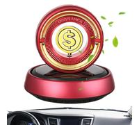 Qfdiwr Car Aromatherapy Diffuser, Solar Air Freshener for Car, Heavy Duty Rotating Oil Diffuser, Car Scent, Car Accessories, Creative Air Freshener, Eliminator