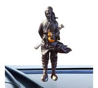 Qfdiwr Character Sculpture, Desk Decoration, Car Character Statue | Car Resin Statue, Knight-Errant Ornaments Car Dashboard Accessories for Offices, Trucks, SUVs