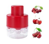 Qfdiwr Cherry Pitter, Portable Cherry Stone Extractor, 7 Holes Quick Release Fruit Pitter, Kitchen Tool Saving Time for Travel, and Travel
