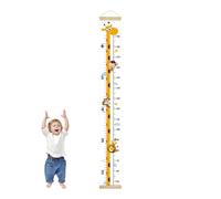 Qfdiwr Child Size Measurer - Removable Growth Canvas | Baby Boy or Girl Room Decoration - Size and Scalable Milestones