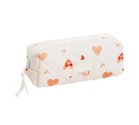 Qfdiwr Cute Makeup Bag - Cosmetic Pouch for Airplane | Waterproof Toiletry Bag Women Girls Sport Hiking Travel Holiday Travel Daily Birthday Outdoor Use, Red, Se référer au descriptif, Refer to