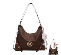Qfdiwr Elegant Shoulder Bag for Women, Suburban Tote Bag | Stylish Casual Fashion Bag Large Capacity Casual Fashion Bag Multifunctional Handbags Bag, brown, Se référer à la description