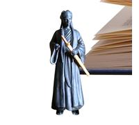 Qfdiwr Figures Bonsai Sculpture, Character Sculpture Desk Decoration | Resin Ornament Figure - Knight-Errant Ornaments Car Dashboard Accessories for Offices, Trucks, SUVs