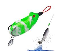 Qfdiwr Fishing Lures Without Herbs | Dynamic Realistic Silicone Frog Bait - Fishing Equipment Sweet Sea Trout Golden Crappie Pike Musky Boat