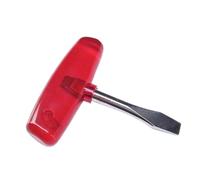 Qfdiwr Flat Screwdriver, Wide Flat Head Screwdriver - Screwdriver Hand Tool with Ergonomic T Handle, Ring Bell Tool, Multi-Bit Nut Driver, Portable Assembly Replacement