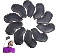 Qfdiwr Golf Irons Cover Set | Fairway Woods & Hybrid Club Covers | Head Covers for Golf Irons | for Thanksgiving Birthday Christmas Day