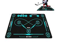 Qfdiwr Ice Hockey Training Mat | Large Accurate Portable Dribbling Board - Football Hockey Mat for Skill Development | For the Enthusiast Adult Sports Enthusiast