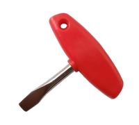 Qfdiwr Large Flat Head Screwdriver, Flat Head Screwdriver, Screwdriver Hand Tool with Ergonomic T Handle | Ring Bell Tool, Multi-Bit Nut Driver, Assembly Replacement