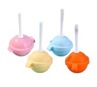Qfdiwr Lollipop Molds for Hard Candy - 4 Piece Cake Mould | Non-Stick Silicone Mould Easy Release for Candy Jelly Cakes Creative Shapes Desserts Chocolate