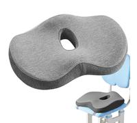 Qfdiwr Orthopedic Seat Cushion, Office Chair Cushion | Memory Foam Cushion Lab - Pressure Relief Pad Ergonomic Support for Long Sitting, Home, Games, Home
