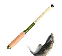 Qfdiwr Pocket Fishing, Small Fishing Rod | Compact Fish Tie | Outdoor Supplies, Fishing Tackle Accessories for River, Lakeside or Beach
