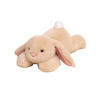 Qfdiwr Rabbit Lying Down in Plush, Lying Rabbit Plush Animal | Soft Plush Rabbit Ears | Cute Animals Collection Sweetheart Companion in the Room