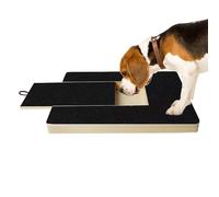 Qfdiwr Scratching Board for Dogs with Treat Box - Scratching Board Dogs, Claw Grinder for Dogs, Sandpaper Board, Scratch Board Dog for Nails, Claw Grinder for Dogs, 35 x 3 x 25 cm