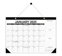 Qfdiwr Wall Calendar 2025-2026, Wall Calendar 2025-18 Monthly Wall Planners January 2025 to June 2026 Simple Calendar, Folding and Bright Wall Calendar Hanging for the