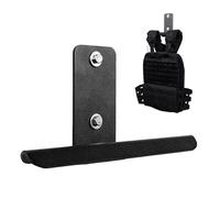 Qfdiwr Weighted Vest Rack - Sports Equipment Wall Mounted Steel Space Saving - Backpack Storage Holder - For Balls, Motorcycles, Rooms, Garages, Shops, Offices, Gyms, Rooms
