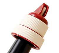 Qfdiwr Wine Stopper, Fresh Keeper with Time Scale for Recording, Stopper for Red Wine Bottles, for Use at Family Celebrations, Dinner Parties, in the Bar, at Home, at Christmas and in the
