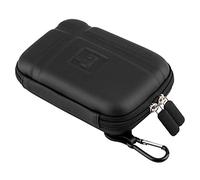 QFDSHOPCO 5 Inch GPS Case Hard Sat Nav Storage Bag Protective Pouch Compatible with Garmin Drive 53 52 51 50 Zumo XT 396 LMT-S Dezl OTR500 Tomtom Rider 550 500 4.3"- 5" GPS Navigator (Black)