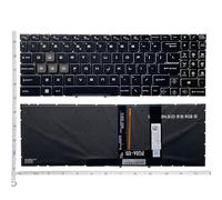 QFFOZSW For MSI Cyborg 15 A12V/A13V/A13U/A13VF AI A1V for Crosshair R6E B12UE ZKatana PULSE B13V backlit keyboard Easy to replace(PURPLE)