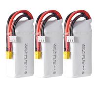 QFFOZSW For R-adioMaster TX16S TX18S Battery, 4000mah 7.4V 2S Lipo 8C JST-XH and T Deans Plug for OPENTX(3pcs 4000mah)