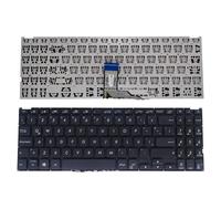 QFFOZSW Laptop US RU Russian keyboards Latin Spanish Keyboard For for Vivobook X512D X512JA X512UA X512FA X512 D512 K512 M512 F512UB Easy to replace(Black Latin)