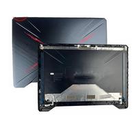 QFFOZSW LCD Back Cover For ASUS for TUF Gaming FX86 FX86F FX86S FX86SF FX505 FX95 FX95D FX95G Palmrest Cover/Bottom Case Cover/Bezel Easy to replace(ROSE RED)