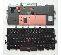 QFFOZSW US/AR/PO/SP Keyboard for Lenovo X1 Carbon 2nd 3rd 4th 5th 6th 7th 8th 9th gen for Nano Yoga Extreme T13S GEN8 NX1C Helix Easy to replace(AR X1 4th 2016)