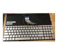 QFFOZSW US/RU/UK keyboard FOR HP 15-DB 15-DX 15-DA 15-CX 15-DR GW 250 255 256 G7 15-CN/CS/CR/CW/EC/CH/DK TPN-C135 15T-cn 15S-DY/DU 17-BY Easy to replace(Grey)