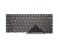 QFFOZSW US Russian Laptop Keyboard For for IBM for ThinkPad E450 E455 W450 E450C E460 E465 04X618104X6101 SN20E66101 V147720AS1 Easy to replace(RU Without Mouse)