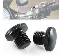 QFFWYYF Motorcycle Mirror Plugs Screws M10, 2 x Right Thread/Clockwise (One Pair)