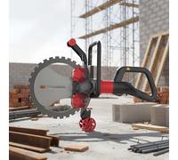QFGain 9980W Automatic Wall Saw with Water Pump - 30cm Cutting Depth, Flush to Wall Zero Dead Angle, Dustless for Concrete/Reinforced/Brick OneSawBlade
