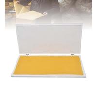 QFGain DIY Beeswax Foundation Maker for Candle & Cosmetic Molds - Hand Press Silicone Machine for Beekeeping, No Release Agent Needed, Non-stick 5.35mm