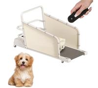 QFGain Dog Treadmill for Small/Medium Dogs - w/LED Display, Indoor Dog Pacer Training Pad, Exercise Training Dogs Runner, for Dogs to Keep Active and Fit, Up to 220LBS
