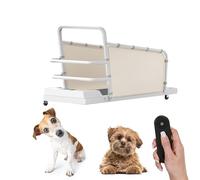 QFGain Dogs Treadmill for Small & Medium Dogs, Indoor Dog Pacer, Pet Exercise Workout Running Machine, Low-Noise, Move Wheels, w/LED Display, up to 220lbs, Pet Toys, Dog Pacer Training Pad