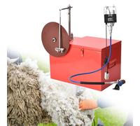 QFGain Electric Professional Sheep Shears & Blade Sharpener, 1000W Goat Wool Clipper Shearing Machine & Grinding Machine - 360°Rotate Flexible Shaft, 3600rpm/min Speed,110V