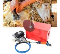 QFGain Electric Sheep Shearing Machine, Heavy Duty Clipper Shears Cutter for Cattle Horse Farm Livestock, Wool Goat Shave Grooming Grinder Tool, 3600r/min, 360 ° Flexible Rotation,110V