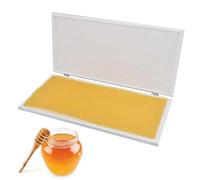 QFGain Portable Manual Embossing Machine For Beeswax Foundation, Non-Stick Silicone Mold for Backyard Beekeeping, Beeswax Candle Making 4.9mm