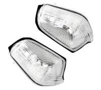 QFJFBGGH Mirror Indicator Light 2x For VW For Crafter 2006-2017 Left Right Door Mirror Wing Driver Passenger Side Indicator Lens 2E0953049A 2E0953050A Dynamic Turn Signal Light
