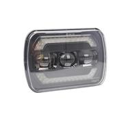 QFJFBGGH Motorcycle Headlights 1Pcs 5x7 7X6 LED Headlight Sealed Headlamp For Kawasaki For Katana For GPZ 750 900 For ZRX 1100 1200 LED Headlamp