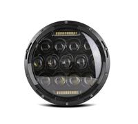 QFJFBGGH Motorcycle Headlights 7 Inch Motorcycle Headlight LED For Road King For Cafe For Racer Led Headlight LED Headlamp(75W)