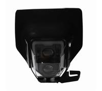 QFJFBGGH Motorcycle Headlights For TE FE FC TC TX 125-500 701 For Supermoto For Enduro Headlight Plate Motorcycle Parts Dirt Bike Motocross LED Headlight LED Headlamp(Black)