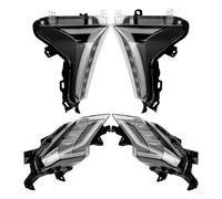 QFJFBGGH Motorcycle Headlights For Tmax 530 For TMAX530 For T-Max530 2017 2018 2019 SX DX Motorcycle LED Signal Light Front Rear Tail Brake Light LED Headlamp(Clear Complete)
