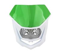 QFJFBGGH Motorcycle Headlights Motocross Halogen Headlight Fairing Universal Motorcycle Dual Sport Headlight Head Lamp Dirt Pit Bike For XR For CRF 150-230 LED Headlamp(HL336-4)