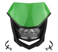 QFJFBGGH Motorcycle Headlights Motocross Halogen Headlight Fairing Universal Motorcycle Dual Sport Headlight Head Lamp Dirt Pit Bike For XR For CRF 150-230 LED Headlamp(HL337-4)