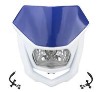 QFJFBGGH Motorcycle Headlights Motocross Halogen Headlight Fairing Universal Motorcycle Dual Sport Headlight Head Lamp Dirt Pit Bike For XR For CRF 150-230 LED Headlamp(HL336-3)