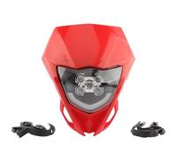 QFJFBGGH Motorcycle Headlights Motorcycle LED Headlamp Fairing For Enduro For WR YZ 250 450 For Supermoto Headlight Plate Dirt Bike Motorbike Accessories LED Headlamp(HL133-5)