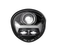 QFJFBGGH Motorcycle Headlights Motorcycle LED Headlight Assembly For V STAR 1300 For XVS 1300A 1300CT For XVS1300A For XVS1300CT Headlamp DRL Hi-Low Beam LED Headlamp