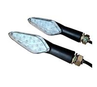 QFJFBGGH Motorcycle Headlights Motorcycle Rear Left Right Turn Signal Light Turnlight Assembly Bracket For ZONTES U-125 U1-125 U-155 U1-155 U-150 U1-150 U1 Z2 LED Headlamp(1 Pair Light)