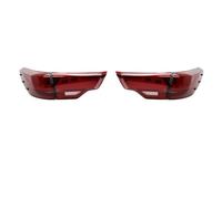 QFJFBGGH Tail Light For Toyota For Highlander 2016-2020 Car Tail Light Assembly LED Brake Flowing Water Flicker Plug And Play Tail Lamps Taillights Tail Rear Light(Red)