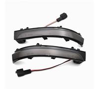 QFJFBGGH Turn Signal Lights 2Pcs Dynamic LED Flashing Arrow Rearview For Vw For GOLf G6 G7 G8 For FOX UP! For POLO Mirror Indicator Light(Smoked black)